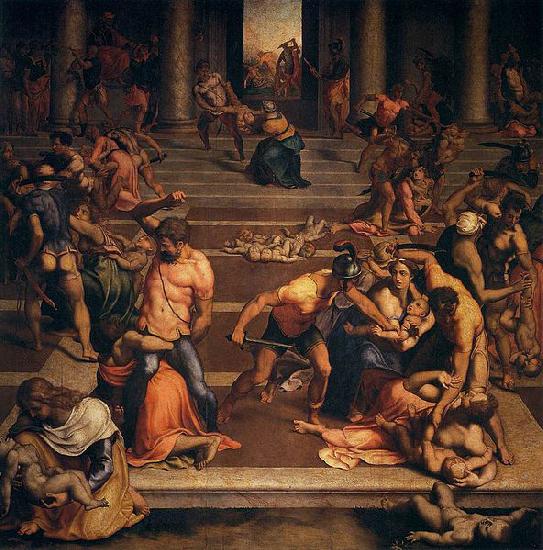 Daniele Da Volterra The Massacre of the Innocents oil painting image